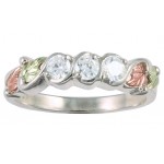 Clear CZ Stones - Ladies Ring - by Coleman